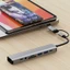 Btsg Bộ chuyển đổi 9 cổng Type C sang Ethernet Trạm kết nối USB có cổng Ethernet Bao gồm USB2 0 USB3 0 khe cắm tốc độ nhanh