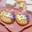 QEARY Trứng Tart Squishy, Pinching Tay Thư Giãn Cảm Giác Fidget Ball, Sinh Nhật Đầu Ngón Tay Hoạt Hình Kawaii Đồ Chơi Phục Hồi Chậm Cho Học Sinh