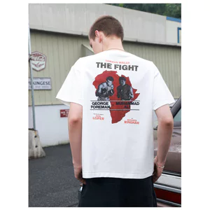 Hàng sẵn có Vintage Series Boxing in họa tiết ảnh Áo thun cổ tròn mềm cao cấp Unisex Bán chạy