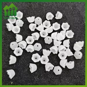 SWEET 100 Chiếc Trong Suốt Acrylic Hạt Hoa Tulip Hoa Lily Of The Valley Để Trang Sức Làm Vòng Tay DIY Nelace n