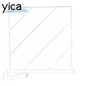 Bộ chia tủ quần áo YICA, Bộ chia tủ quần áo bằng kim loại có thể di chuyển, Kẹp tiết kiệm không gian trên màu trắng Không có dụng cụ Phân vùng tủ quần áo cho phòng ngủ