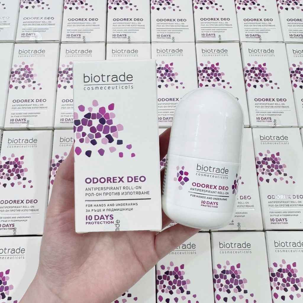[HÀNG CÔNG TY] Lăn khử mùi Biotrade Odorex Deo | Giảm tiết mồ hôi, khử mùi cơ thể hiệu quả