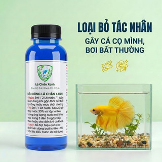 Lá Chắn Xanh – Dung Dịch Chăm Sóc Cá Cảnh Định Kỳ Cho Betta, Guppy, Molly (330ml)