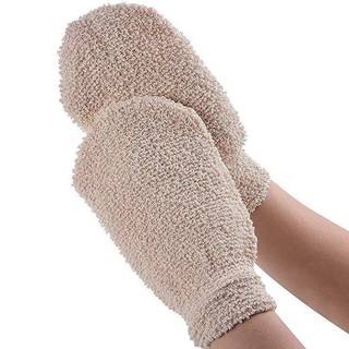 Strongaroetrtomj 1 Găng tay đi tắm gai dầu tẩy tế bào chết Găng tay chà sàn sợi tre tự nhiên Loại bỏ da chết Găng tay đi tắm hai mặt sạch sẽ sâu VN