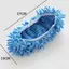 E-WOITD Bụi Bụi Cây Lau Dép Dép, Đa Chức Năng Có Thể Giặt Được Microfiber Chân Sos Sàn Giày Làm Sạch E-WOITD