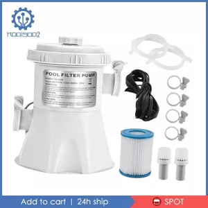 Bơm lọc bể bơi Máy bơm điện trắng nước cải tiến thực tế