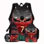 World Cup C Luo Phim Hoạt Hình Trẻ Em Schoolbag Bộ Ba Mảnh Học Sinh Tiểu Học Bóng Đá Schoolbag Polyester Chống Nước Túi Đựng Bút Chì