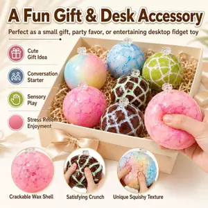 5 Gói Sáp Nứt Squishies Vui Nhộn Căng Thẳng Đồ Chơi Cảm Giác Cho Trẻ Em Thanh Thiếu Niên Người Lớn Văn Phòng Tại Nhà Lớp Học Trường sonlekvn