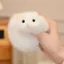 QEARY Golden Hamster Đồ chơi sang trọng, Hoạt hình Chuột tăng chậm Đồ chơi bóp sang trọng, Đáng yêu Vòng lông tơ hình động vật hình búp bê Xmas