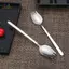 HL 304 Nĩa Inox Hộ Gia Đình Spork Thìa Một Salad Thìa Bánh Trái Cây Nĩa Tây Bộ Đồ Ăn LMWU