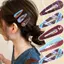 8 Chiếc Nổ Giữ Kẹp Tóc Kẻ Sọc, Hình Giọt Nước Retro Checkered Bb Barrettes Cho Nổ Đuôi Ngựa Tạo Kiểu Tóc Hàng Ngày