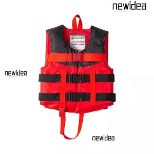Áo phao bơi NEWIDEA, Vải Nylon Áo phao màu đỏ, Áo phao cứu sinh Polyester chuyên nghiệp Nâng cấp Lướt sóng Áo phao thể thao dưới nước