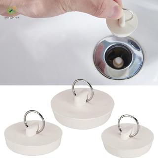 [FUXIN]Durable Rubber Drain Stopper 3 Piece Set Suitable for Bathroom and Kitchen Sinks