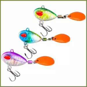 Mồi Câu Cá Mồi Cá Cho Bass Rung Thể Thao Ngoài Trời Phụ Kiện Dành Cho Người Hâm Mộ Hồ Sông Dòng Cá Hồi Cá Rô kouvn