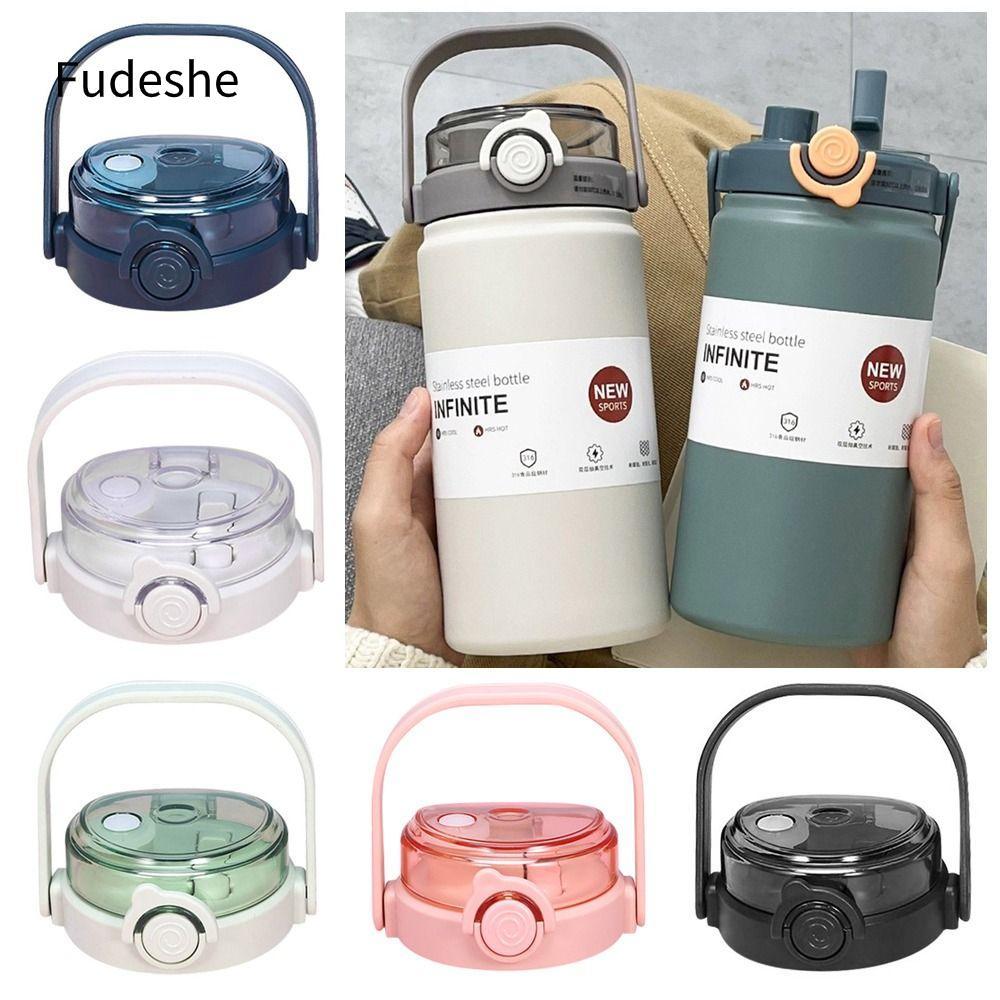 Fudeshe 1 Cái Nắp Cốc, Nắp Chai Chống Tràn, Nhiệt Điện Cho 1300ml Phụ Kiện Chai Nắp Cốc