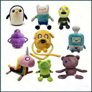 YT4 ADVENTURE TIME Earl of Lemongrab Búp bê sang trọng Thời gian phiêu lưu chanh Lấy đồ chơi nhồi bông ngoại vi