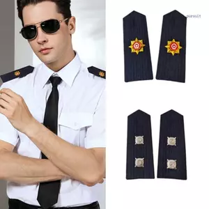 Huy hiệu đeo vai bằng vải thêu SUIT cho các phong cách chuyên nghiệp