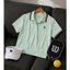 Áo croptop Pompeche- chất cotton thông hơi QCtập pickleball, tennis, gofl...