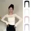Khăn choàng tập Yoga mùa hè YUJUNI, Khăn choàng tay Raglan co giãn chống tia cực tím mỏng, Chống nắng thoáng khí cho nữ Áo sơ mi điều hòa nữ đi xe đạp Golf Chạy bộ thể thao