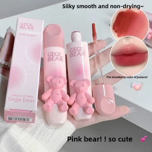 Son Bùn Gegebear Chất Nhung Lì Mịn Môi Lên Màu Chuẩn Bền Màu Lâu Trôi Tôn Da Thời Thượng