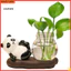 Linh hồn| Lucky Tre Planter Máy Tính Để Bàn Gấu Trúc Trang Trí Máy Tính Để Bàn Gốm Gấu Trúc Chậu Hoa Thủy Canh Nhỏ Dễ Thương Cho Bàn Làm Việc Trang Trí Văn Phòng Lý Tưởng Cho Vườn Gia Đình