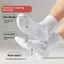PNPIA- 6 Cặp Nam Kinh Doanh Sos Thi Khăn Đế Thể Thao Sos Dành Cho Nam Nữ Hút Mồ Hôi Cotton Thoáng Khí Sos Trắng