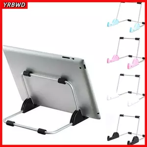 Giá đỡ hợp kim nhôm YRBWD, Giá đỡ máy tính bảng có thể gập lại có thể điều chỉnh, Giá đỡ ổn định có thể tháo rời linh hoạt di động Giá đỡ ba góc đa năng