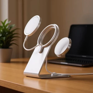 Giá đỡ điện thoại di động để bàn bằng nhôm Đế giữ bàn để sạc cho iPhone 17 16 / 15 / 14 / 13 / 12 Pro Max (Không bao gồm bộ sạc)