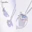 AqToCna Thời Trang Đơn Giản Mặt Trăng Pha Lê Pentagram Trái Tim Mặt Dây Chuyền Nelace Cho Nữ Cô Gái Tính Khí Thanh Lịch Fany Nelace Món Quà Trang Sức AqToCna