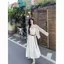 Mùa Hè Siêu Cổ Tích Rời Sling Váy Dài Phong Cách Kỳ Nghỉ Đầm Nữ + Ren Rỗng Kem Chống Nắng Cardigan Bộ Hai Mảnh
