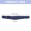 Yoo Blue Gel Băng đô trị liệu nóng lạnh Băng đô tái sử dụng Gel làm dịu Băng đô Thuốc hạ sốt lạnh nén đầu quấn cho Hea