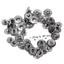 Bộ nút bấm NICOLOO 50set, Chất liệu bằng đồng thau Kích thước 12,5mm Dây buộc kim loại, Dây buộc chụp bằng da hình nút tròn phong cách cổ điển cho quần áo