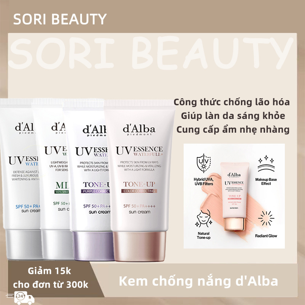 Dalba White Truffle Sun Cream SPF50+ PA++++ - Chống Nắng Toàn Diện, Dưỡng Ẩm Và Làm Sáng Da