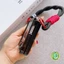 Ốp Điện Thoại Có Thể Gập Lại Có Dây Buộc Cho Samsung Galaxy W26 W25 W24 W23 Z Flip 8 7 6 5 4 3 2 1 5G 4G Vỏ Mềm Chống Sốc Màu Kẹo Đơn Giản Dễ Thương