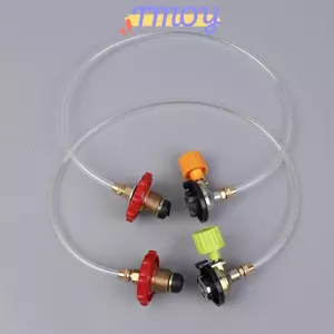TMOY Cắm Trại Bếp Gas Nạp Lại Bộ Chuyển Đổi Ngoài Trời Cassette Gas Bình Đổ Van Bình Gas Lò Lạm Phát Van Phụ Kiện TMOY