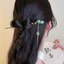 Mới Phong Cách Trung Quốc Tua Rua Kẹp Tóc Nữ 2025 Đầu Lưng Kẹp Tóc Cổ Hanfu Kẹp Tóc Mũ Đội Đầu