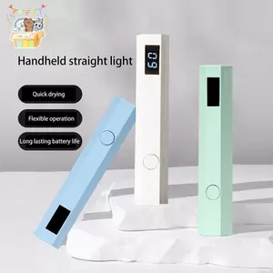 Đèn móng tay không dây UV cầm tay Mini Gel Nail UV có màn hình LED Đèn trị liệu bằng ánh sáng cầm tay nhỏ Nail ELWW