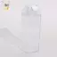 500 / 1000ML Bình Nước Thùng Sữa Vuông Cà Phê Nước ép Trà Sữa Trong Suốt Bảo Quản Sữa Cho Thể Thao Ngoài Trời Cắm Trại Tập Gym ELWW