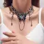 Thời Trang Bướm sel Nelace Ngọt Ngào Mát Gia Vị Cô Gái Tính Khí Phóng Đại Ánh Sáng Thiết Kế Sang Trọng Dây Chuyền Xương Đòn Da Quà Tặng Mới