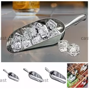 CAST Bar Ice Scoop Nhà Bếp Cho Cà Phê Đậu Cạp Nhôm Muỗng Tiện Ích Cho Ngũ Cốc