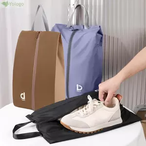 Túi Du Lịch YOLOGO, Túi Bảo Quản Giày Chống Thấm Nước Dây Kéo Mạnh, Vải Nylon Chống Bụi Di Động Túi Tủ Quần Áo Lưu Trữ Tủ Quần Áo