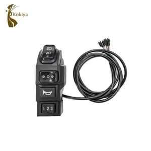 Công tắc 4 chức năng nhẹ Phần xe có độ nhạy cao nhỏ gọn cho xe máy