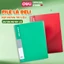File Lá File Tài Liệu A4 20/30/40/60 Lá Deli Túi Đựng Tài Liệu Đa Năng Chống Thấm Nước Học Sinh