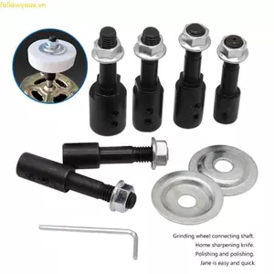 Fol 5 6 8 10 12 14 16mm DIY Máy mài động cơ điện Thanh kết nối Bánh xe đánh bóng