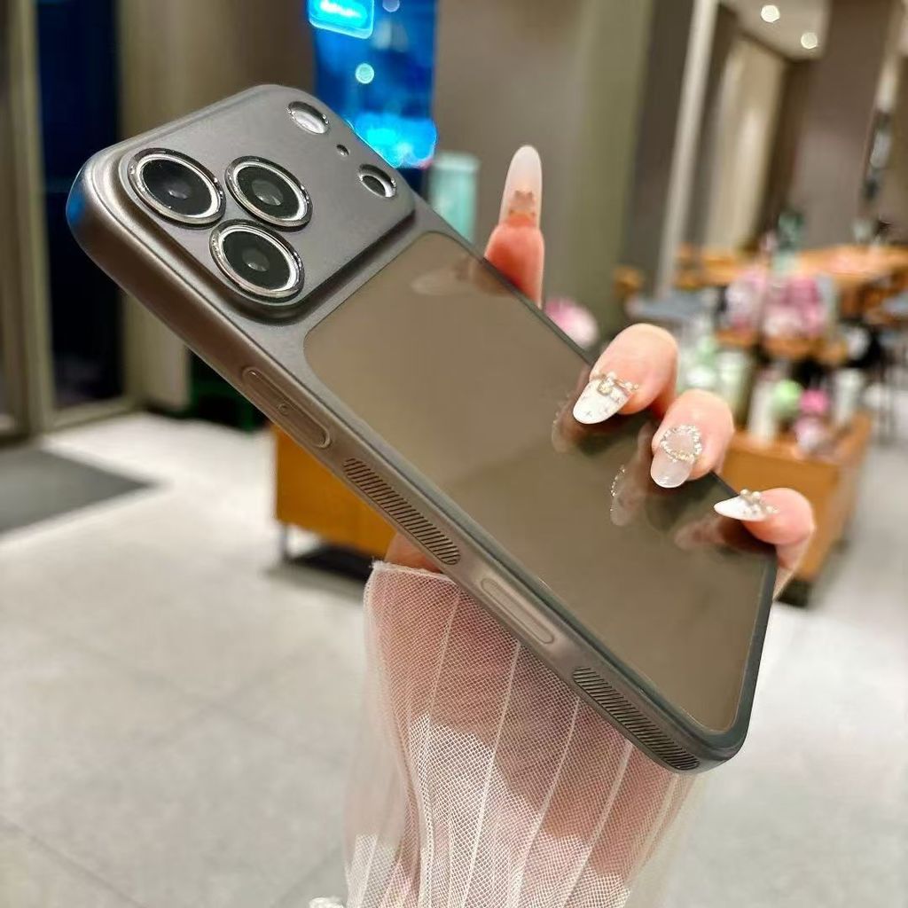 Ốp điện thoại TPU mờ siêu mỏng có bảo vệ ống kính máy ảnh toàn diện cho iPhone 17 Air 16 Plus 15 14 13 12 Pro Max Vỏ chống sốc mềm