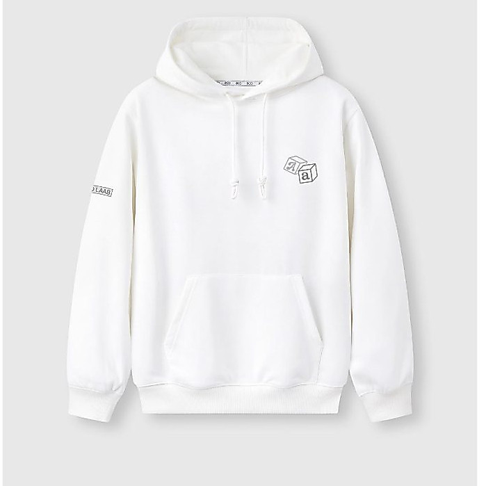 [Deal Độc Quyền] Áo Nỉ Mũ BOO Unisex Chất Liệu Nỉ Interlock BOOLAAB Dày Dặn, Giữ Nhiệt Tốt Thiết Kế Logo Xúc Xắc