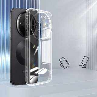 Ốp Điện Thoại Trong Suốt Siêu Mỏng Cho Huawei Mate 10 20 30 40 50 60 70 80 Pro Max 20X P20 P30 P40 P50 P60 Pura 70 80 90 Pro Max P20 P30 Lite Silicon Mềm Trong Suốt