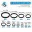 22 Vòng dẫn hướng cần câu bằng gốm sứ thay thế, (0,15 inch, 0,19 inch, 0,23 inch, 0,24 inch, 0,28 inch, 0,32 inch, 0,39 inch, 0,46 inch, 0,58 inch)