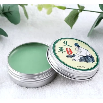Ngải cứu hoạt lạc cao- Tinh Dầu ngải cứu dạng sáp. Cao bôi ngải cứu massage giảm đau, đuổi muỗi tiện lợi