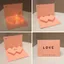 Love 3d Thiệp Chúc Mừng Ba Chiều Cặp Đôi Ghi Âm Chiếu Sáng Máy Hát Ngày Lễ Tình Nhân Tanabata Thiệp Chúc Mừng Sinh Nhật Thiệp Chúc Mừng Bạn Bè 6.26
